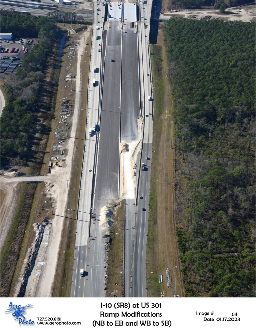 I-10 at U.S. 301 Improvements Aerials